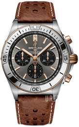 Breitling Chronomat B01 42 Grå/Läder Ø42 mm TB0134101M1X1