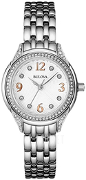 Bulova Crystal Silverfärgad/Stål Ø30 mm 96L212