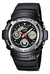 Casio G-Shock Svart/Resinplast Ø46.4 mm AW-590-1AER