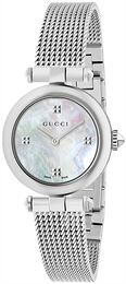 Gucci Diamantissima Vit/Stål Ø27 mm YA141504