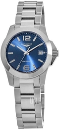 Longines Conquest Blå/Stål Ø34 mm L3.377.4.96.6