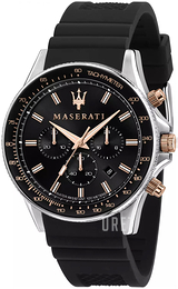 Maserati Sfida Svart/Gummi Ø44 mm R8871640002