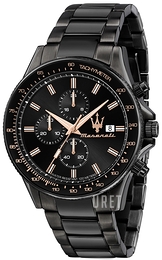 Maserati Sfida Svart/Stål Ø44 mm R8873640011