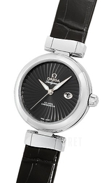 Omega De Ville Ladymatic Co-Axial 34mm Svart/Läder Ø34 mm 425.33.34.20.01.001