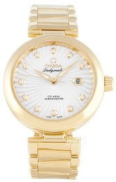 Omega De Ville Ladymatic Co-Axial 34mm Vit/18 karat gult guld Ø34 mm 425.60.34.20.55.002