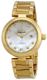 Omega De Ville Ladymatic Co-Axial 34mm Vit/18 karat gult guld Ø34 mm 425.60.34.20.55.003
