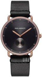 Paul Hewitt Breakwater Svart/Läder Ø42 mm PH-BW-BRBR-BS-60M