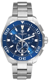 TAG Heuer Aquaracer Chronograph Blå/Stål Ø43 mm CAY111B.BA0927