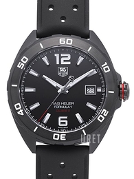 TAG Heuer Formula 1 Svart/Gummi Ø41 mm WAZ2115.FT8023
