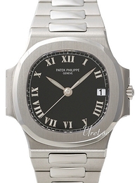Patek Philippe Nautilus Blå/Stål Ø33 mm 3800/1A