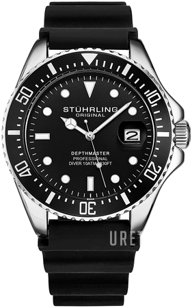 stuhrling depthmaster professional diver 10atm